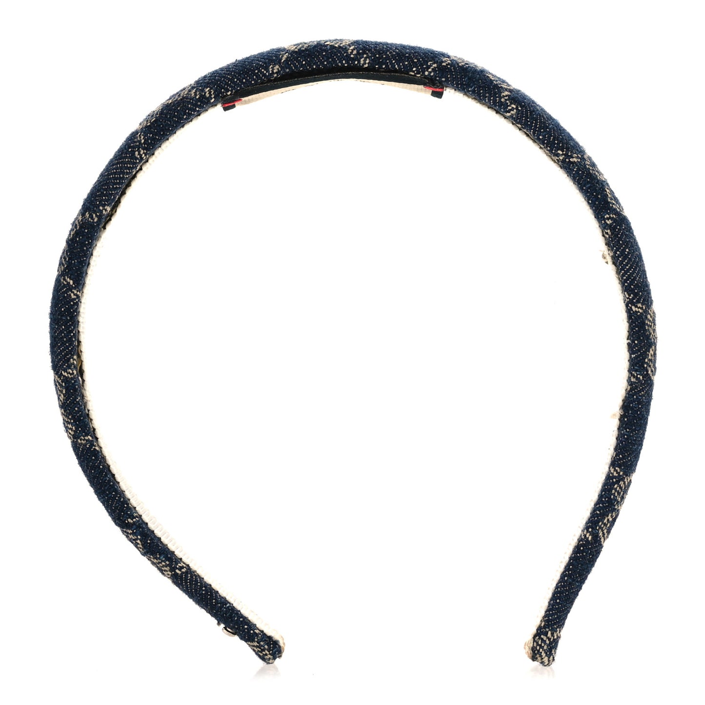 Denim Monogram Headband
