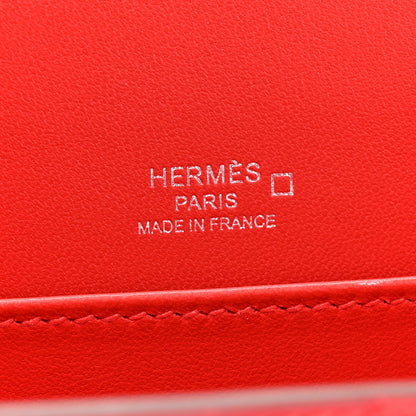 Hermes Shiny Alligator Mini Sac Roulis Bougainvillea 6 of 10