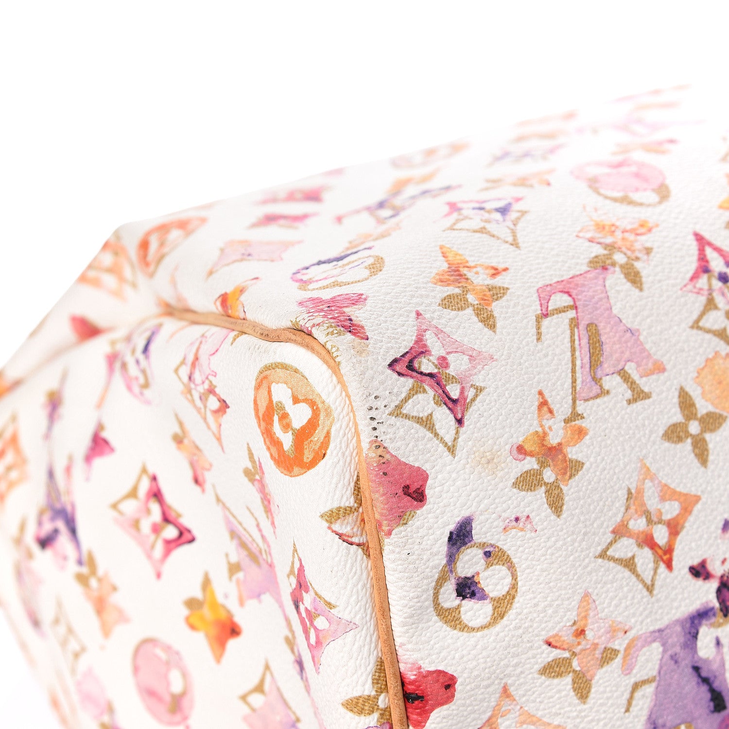 Louis Vuitton Watercolor Aquarelle Speedy 35 White 18 of 25