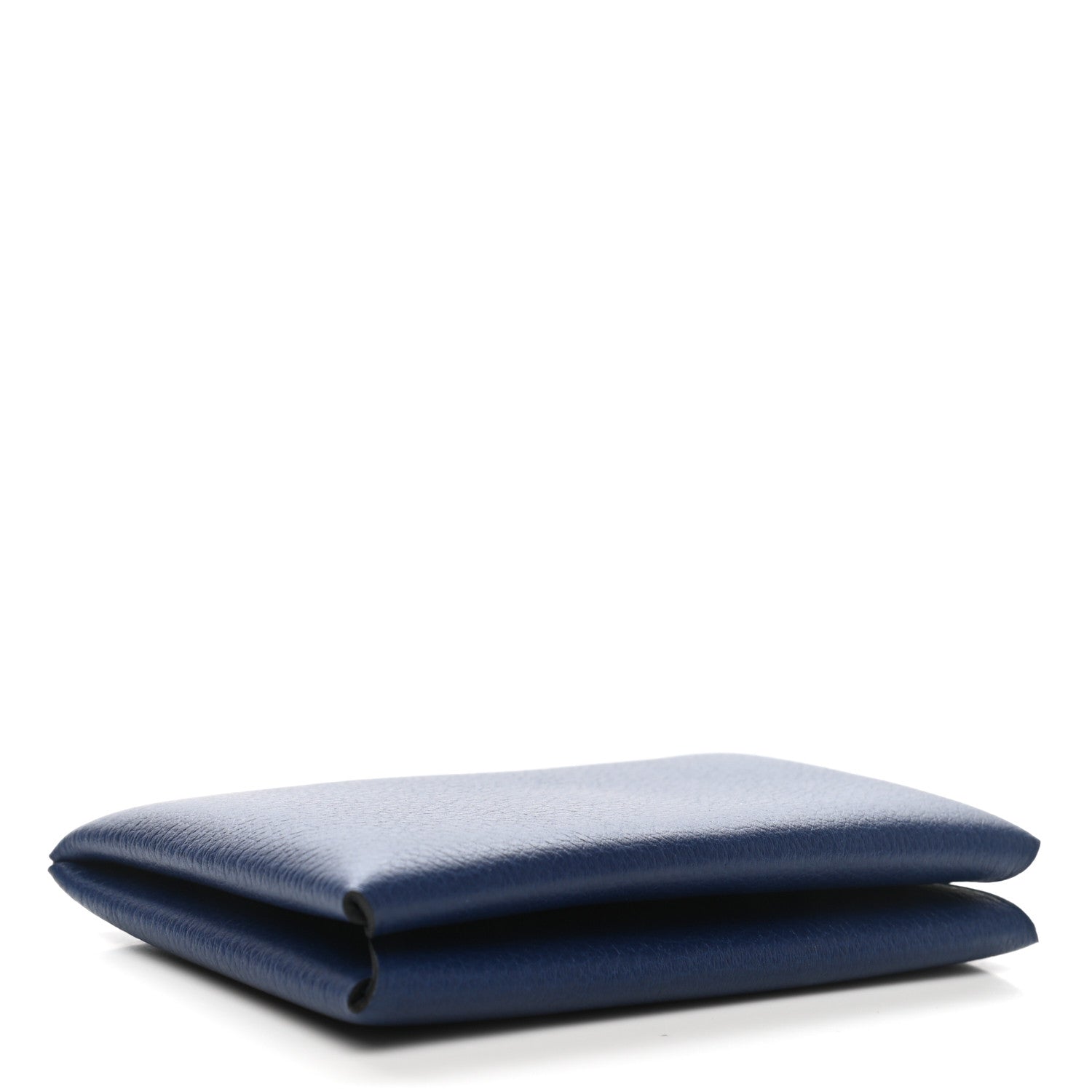 Hermes Evercolor Verso Calvi Card Case Bleu Saphir Bleu France 4 of 8