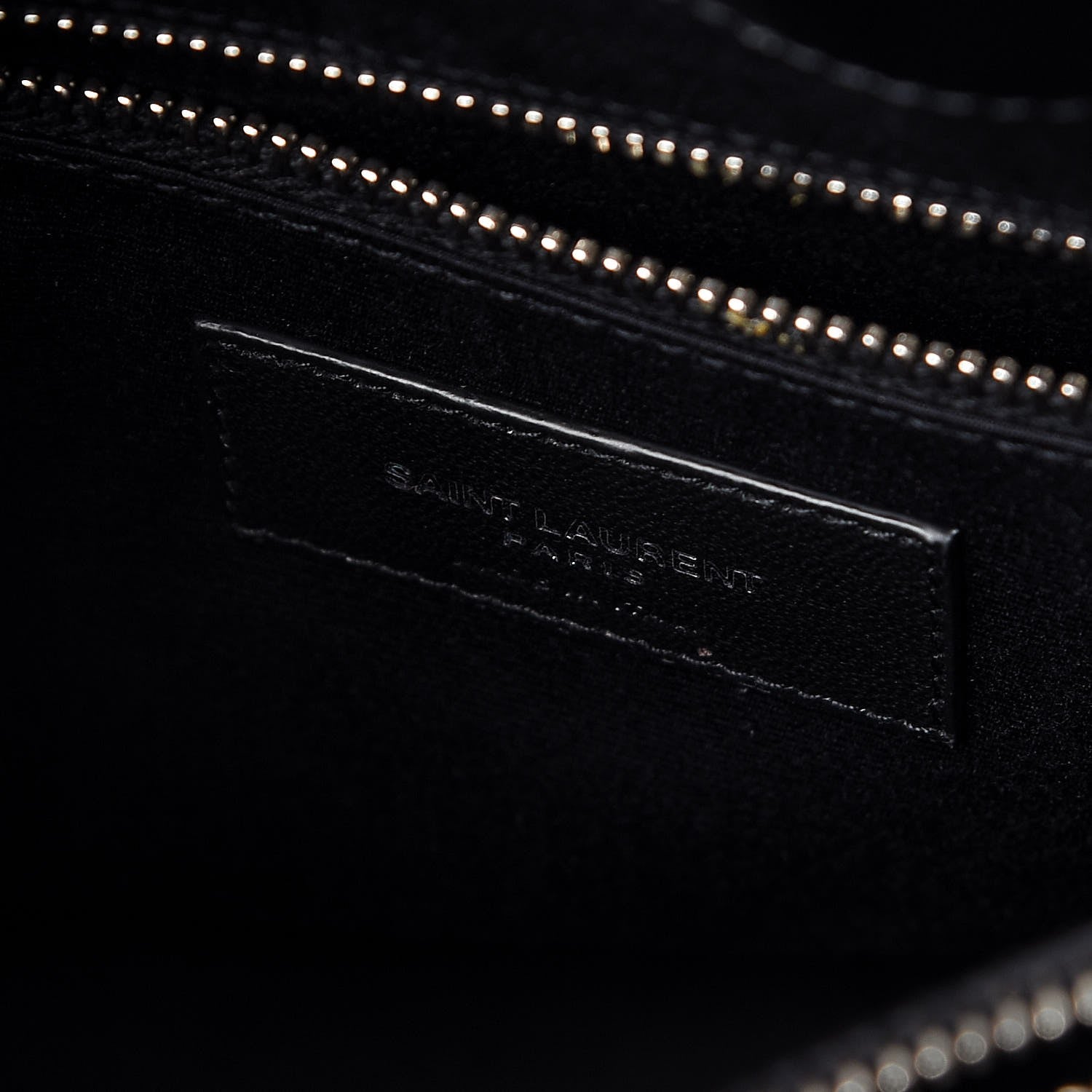 Saint Laurent Calfskin Y Quilted Monogram Medium Loulou Satchel Black 8 of 9