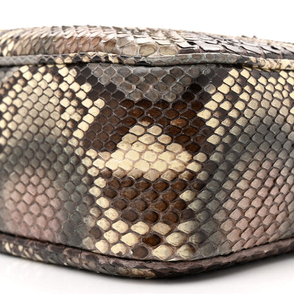 Gucci Snakeskin Small Soho Disco Bag Off White Nut Brown Beige 10 of 13