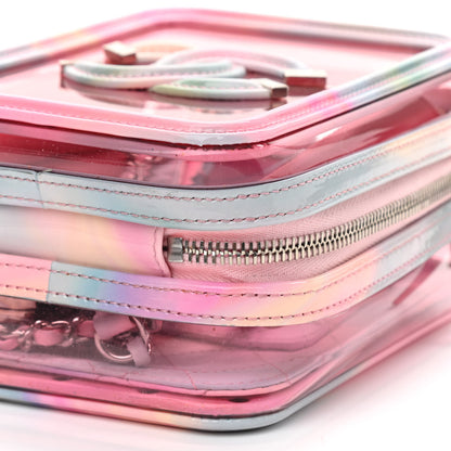 Chanel PVC Patent Calfskin Patent Lambskin Vertical Vanity Case Pink 9 of 11