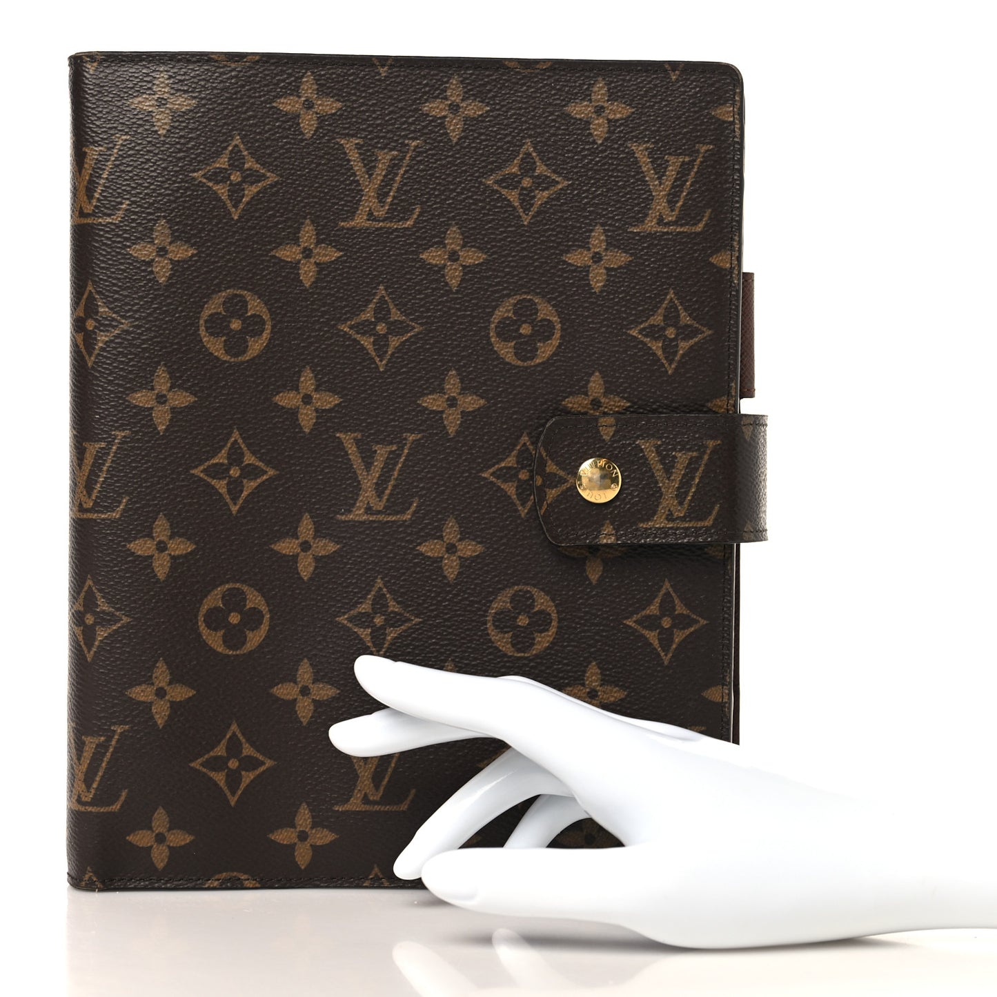 Monogram Large Ring Agenda Cover