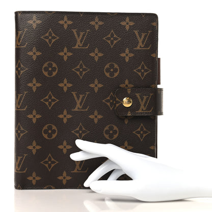 Louis Vuitton Monogram Large Ring Agenda Cover 2 of 8