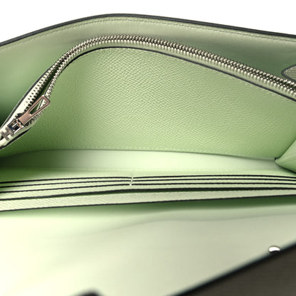 Hermes Epsom Constance Long To Go Wallet Vert Fizz 6 of 11