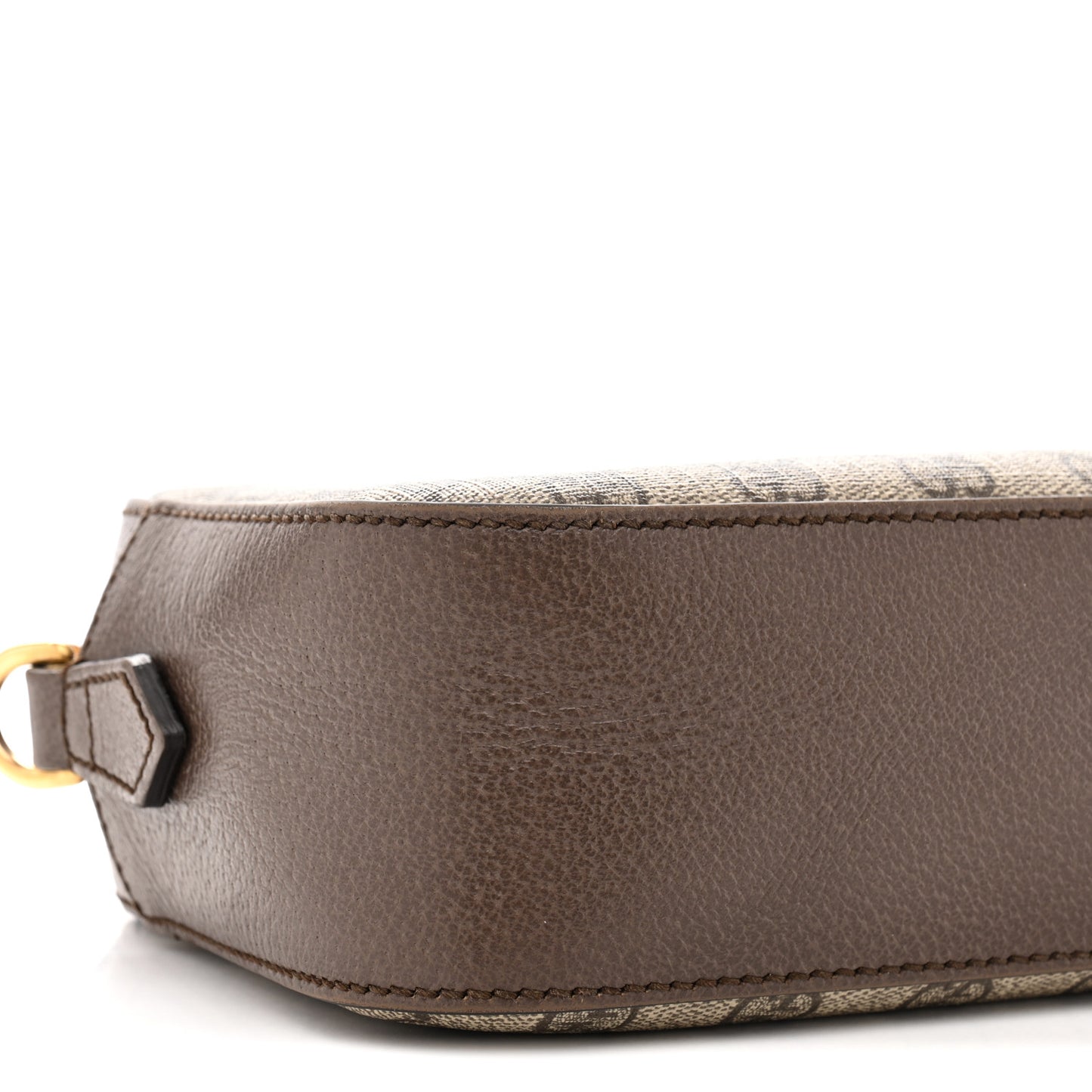 GG Supreme Monogram Web Neo Vintage Shoulder Bag Beige New Acero Crop
