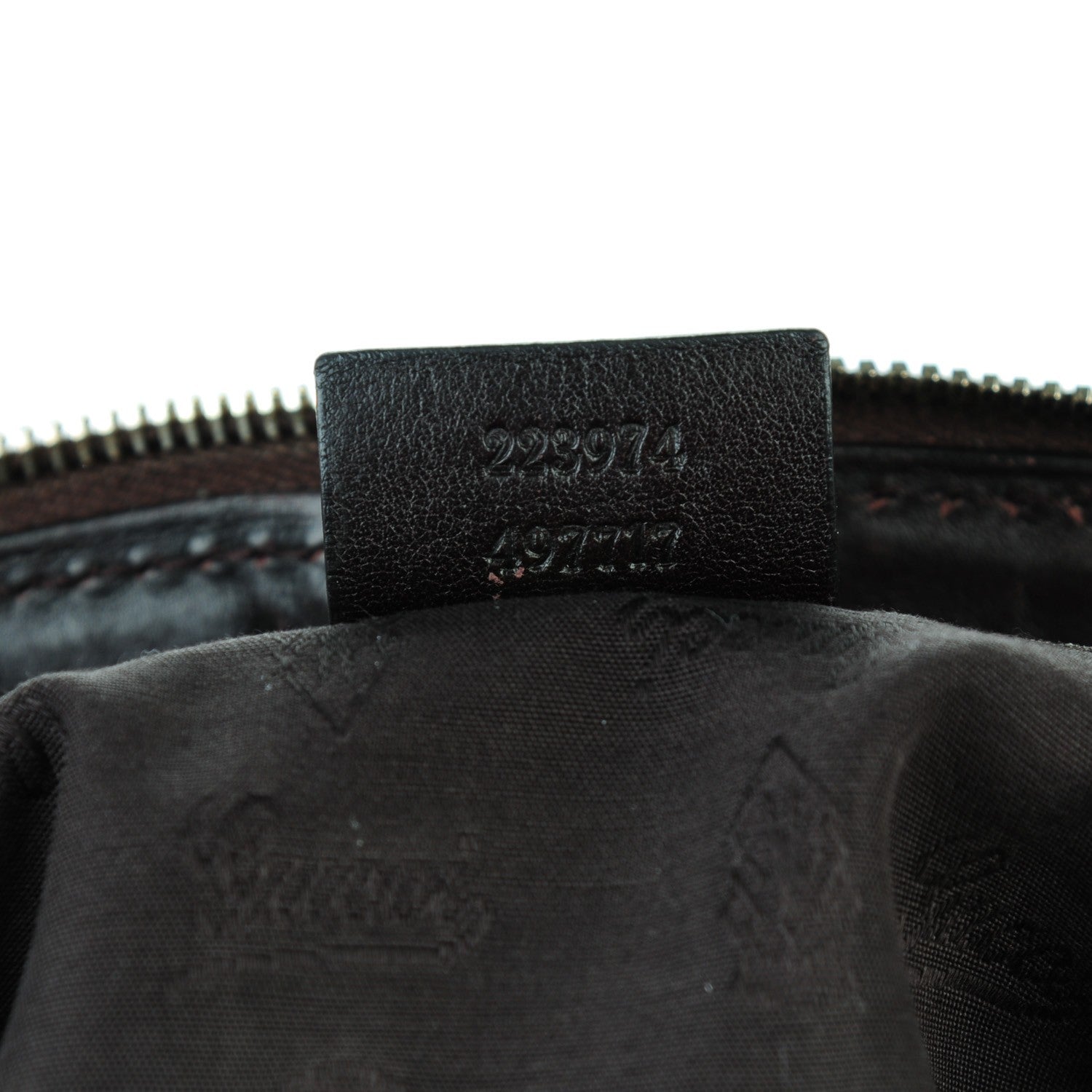 Gucci Guccissima Medium Sukey Boston Chocolate 7 of 8