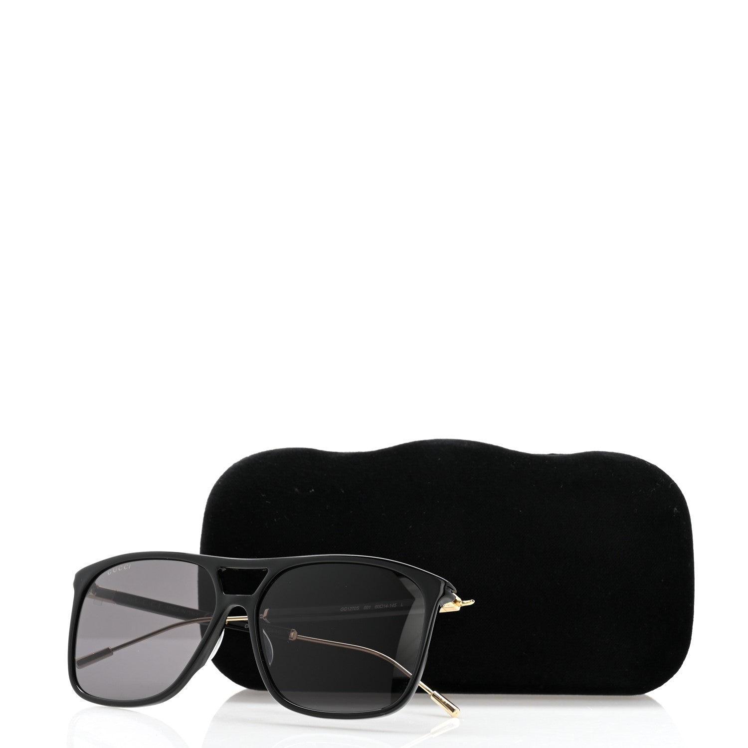 Gucci Pilot Sunglasses GG12705 Black 8 of 8