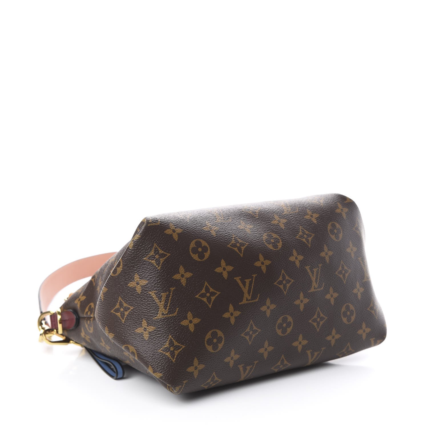 Louis Vuitton Monogram Beaubourg Hobo Mini Bordeaux Red Peach Safran Blue Jean Blue 3 of 8