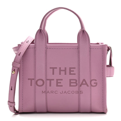 Marc Jacobs Grained Calfskin Small The Tote Bag Orchid Haze 1 of 14