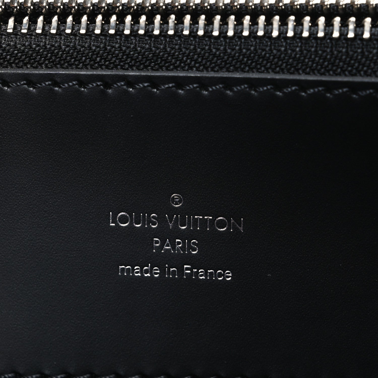 Louis Vuitton Epi Grenelle Tote MM Black 6 of 9
