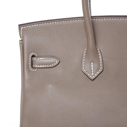 Hermes Swift Birkin 25 Etoupe 25 of 28