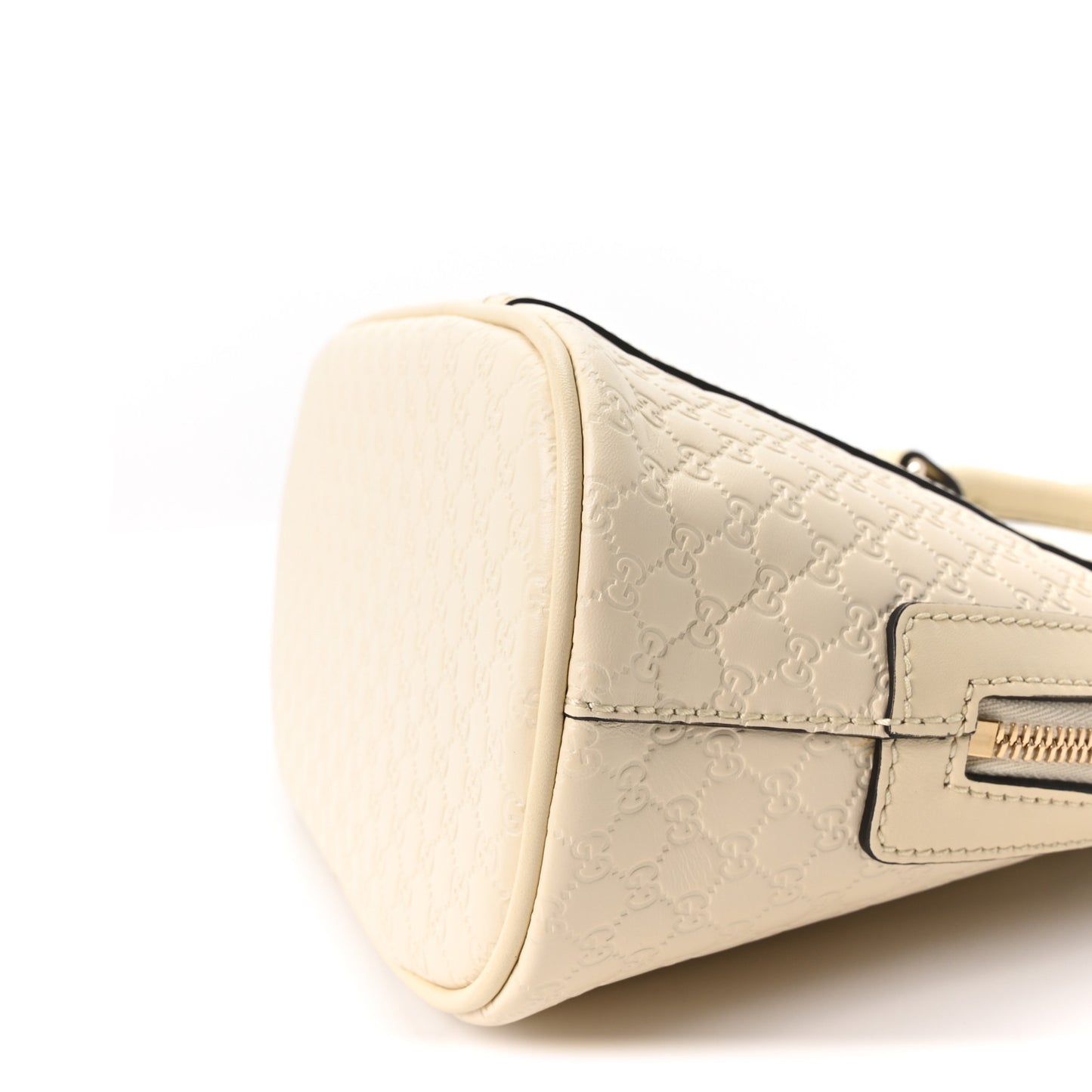 Soft Microguccissima Mini Dome Bag Ivoire