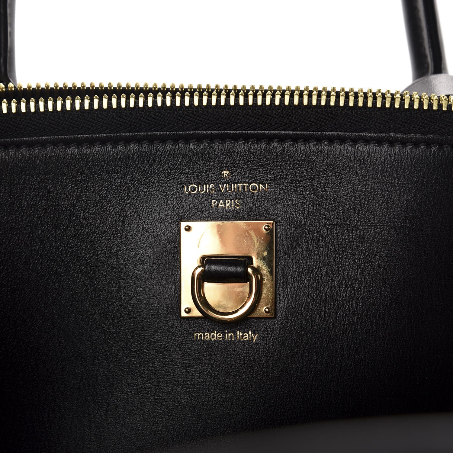 Louis Vuitton Veau Satin City Steamer GM Black 4 of 9