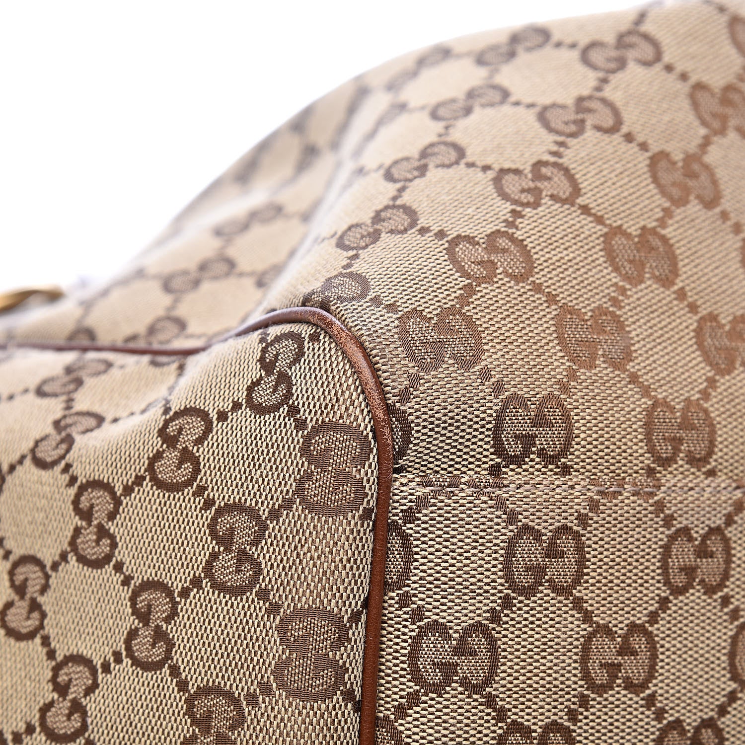 Gucci Monogram Large Sukey Tote Brown 8 of 13