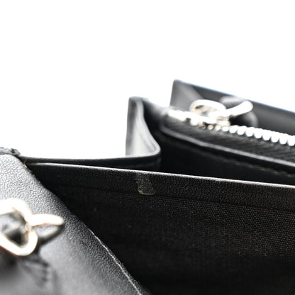 MCM Visetos Large Patricia Wallet On Chain Black 10 of 14