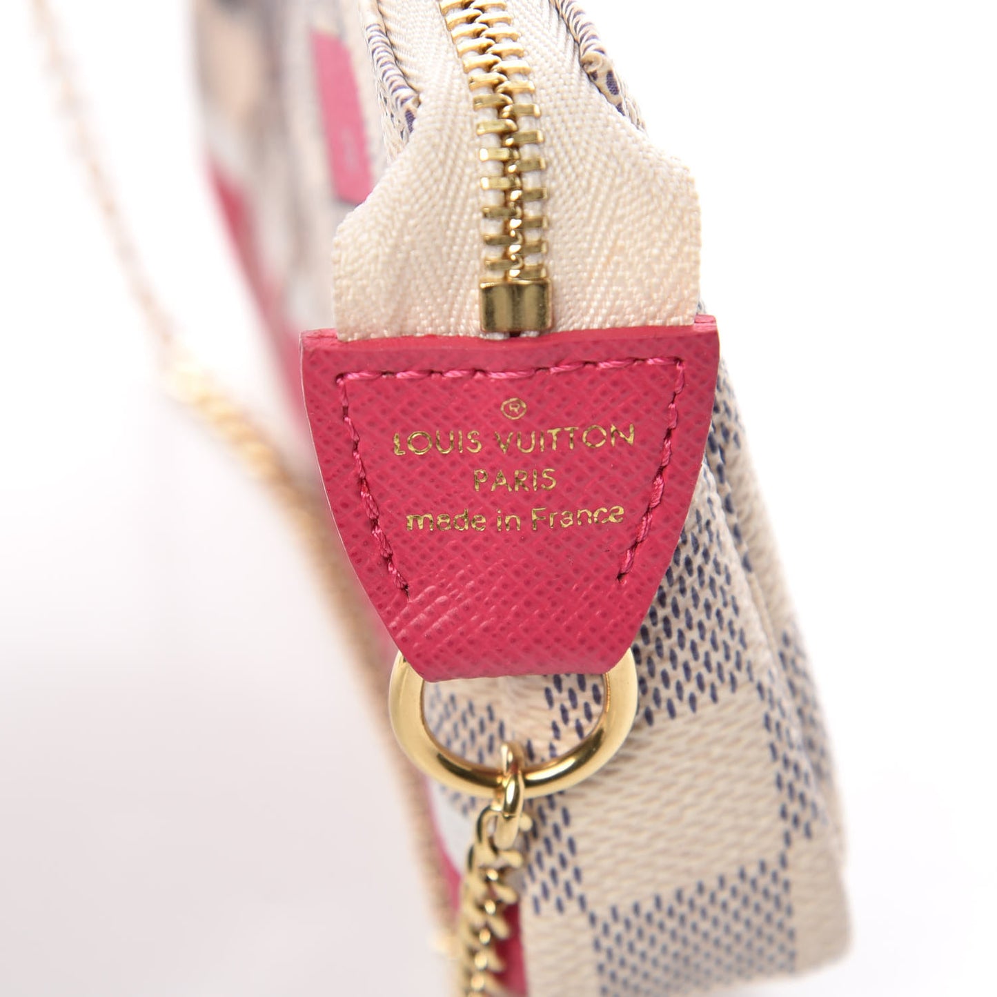 Damier Azur 2017 Christmas Animation Mini Pochette Accessories