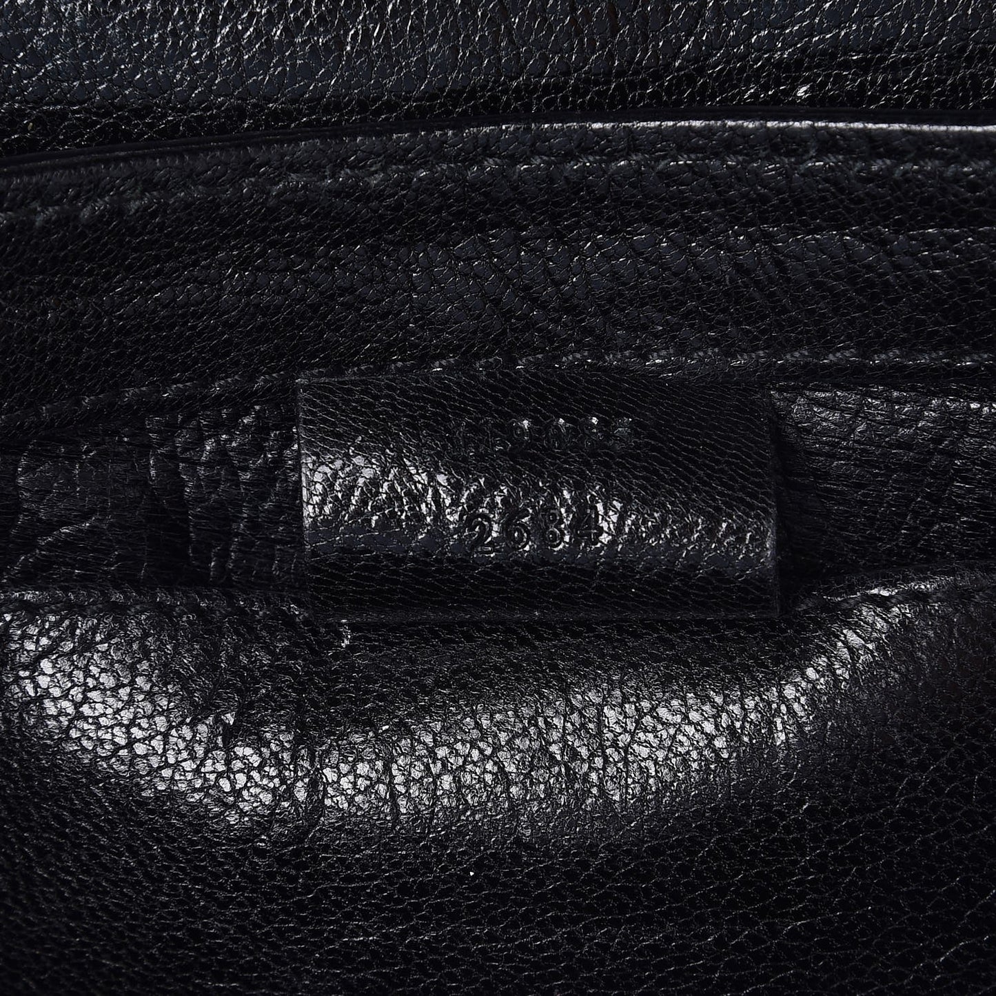 Python Studded Horsebit Chain Clutch Black