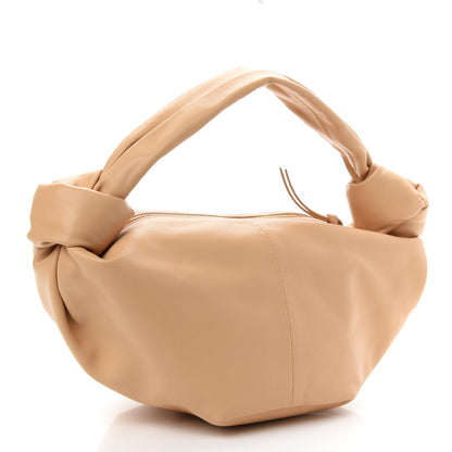 Bottega Veneta Calfskin Mini Double Knot Bag Almond 3 of 8