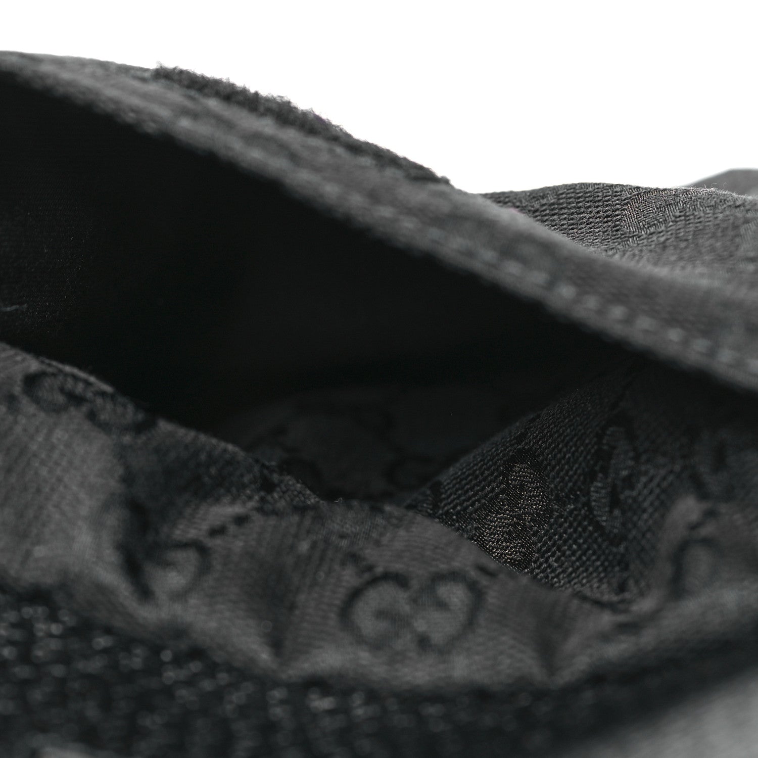 Gucci GG Monogram Double Pocket Belt Bag Black 7 of 12