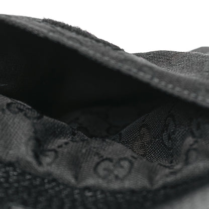 Gucci GG Monogram Double Pocket Belt Bag Black 7 of 12