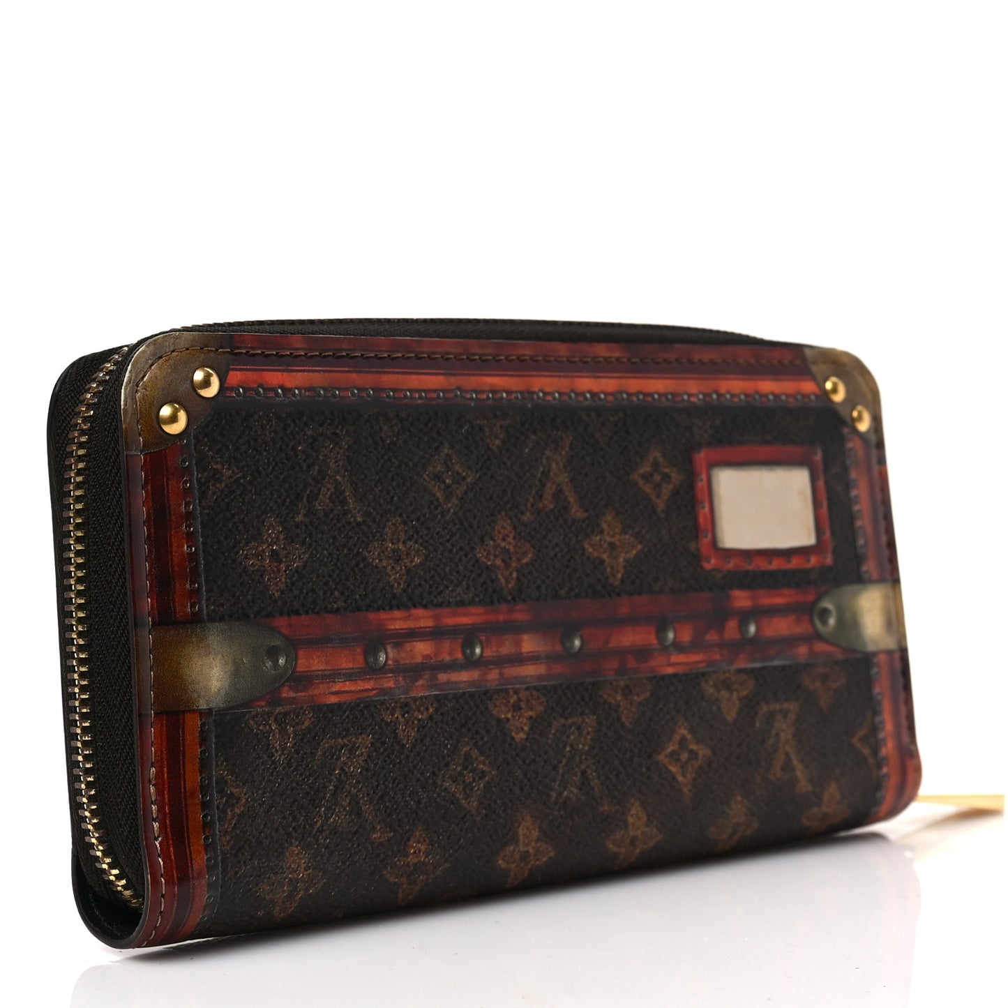 Transformed Monogram Time Trunk Zippy Wallet