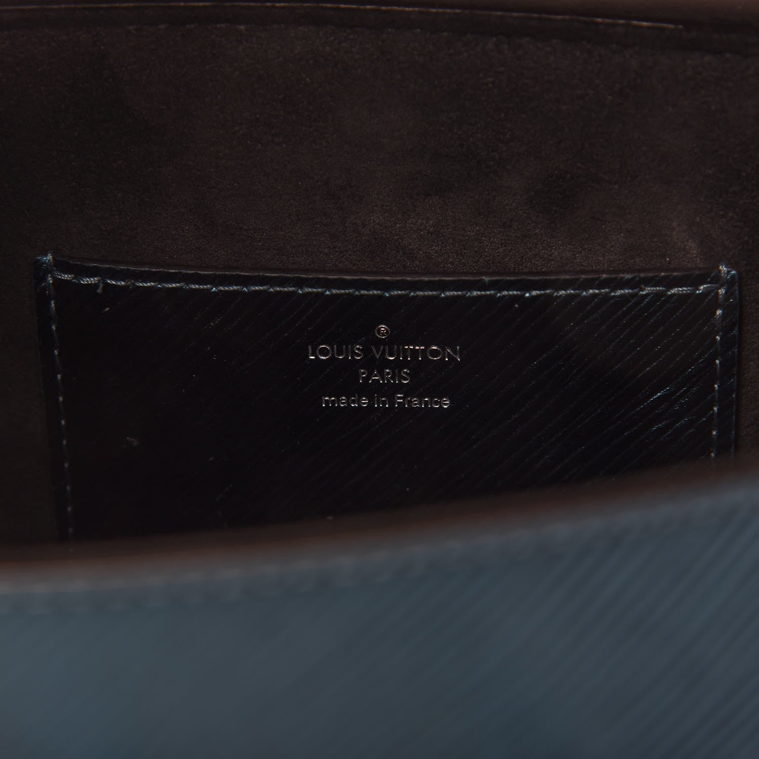 Louis Vuitton Epi Twist Scarabeo Shoulder Bag MM Blue Boreale 8 of 9