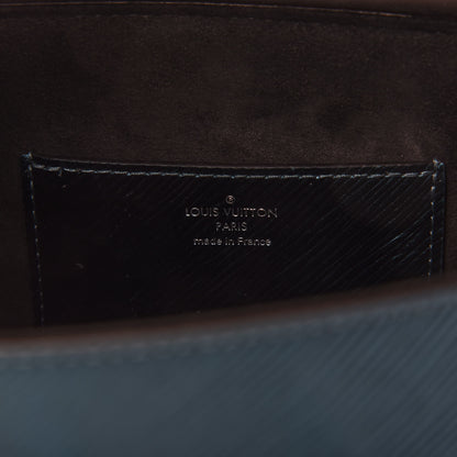 Louis Vuitton Epi Twist Scarabeo Shoulder Bag MM Blue Boreale 8 of 9