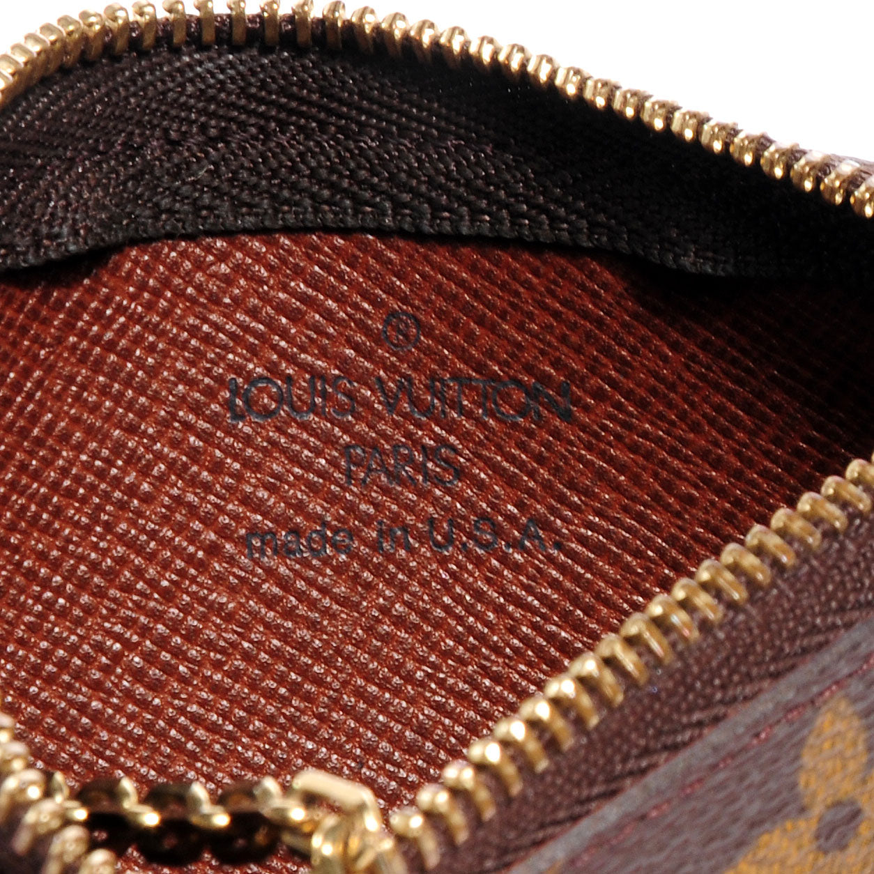 Monogram Key Pouch