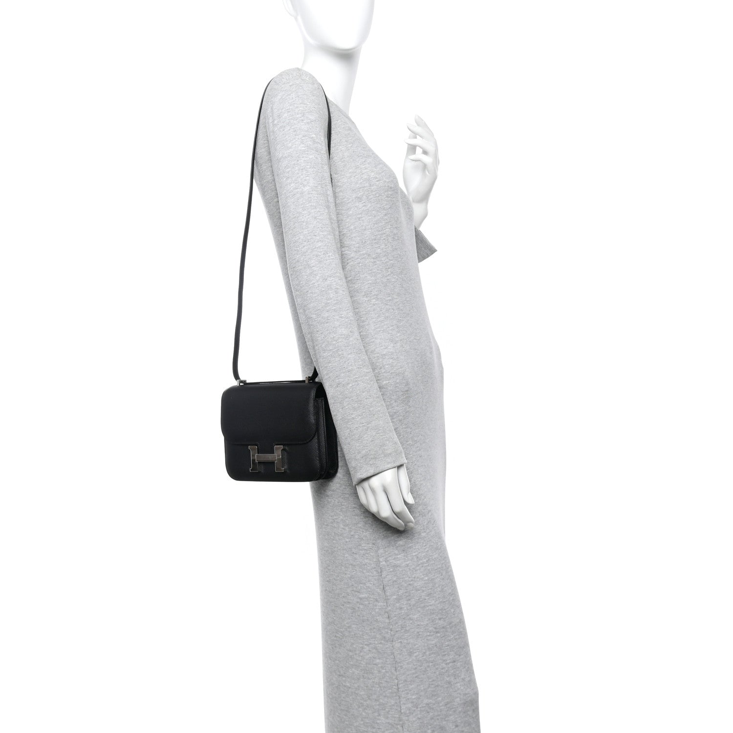 Hermes Epsom Constance 18 Black 2 of 12