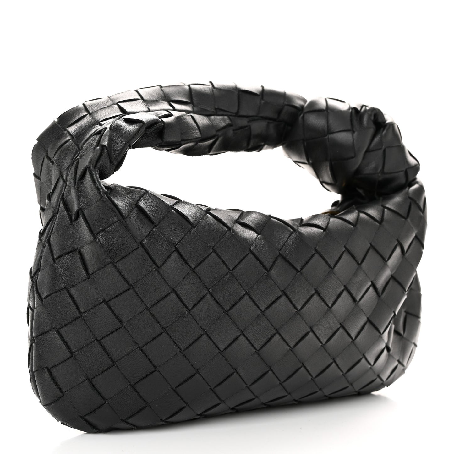 Nappa Intrecciato Mini Jodie Black