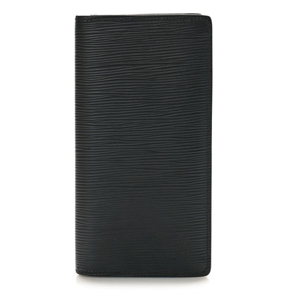 Louis Vuitton Epi Brazza Wallet Black 1 of 7
