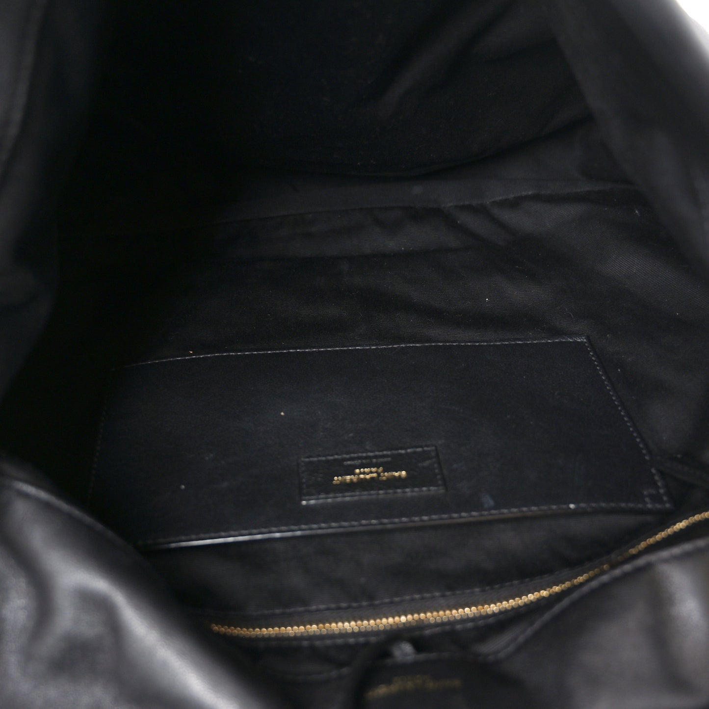 Lambskin Matelasse Monogram Large Jamie 4.3 Black