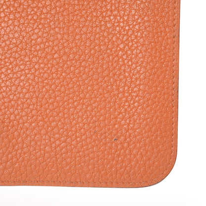 Hermes Togo Dogon Duo Wallet Orange 7 of 14