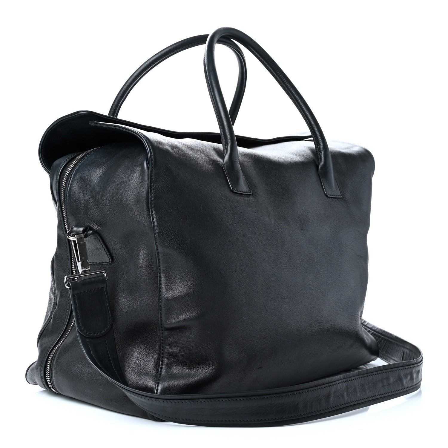Chanel Lambskin Timeless CC Duffle Bag Black 2 of 17