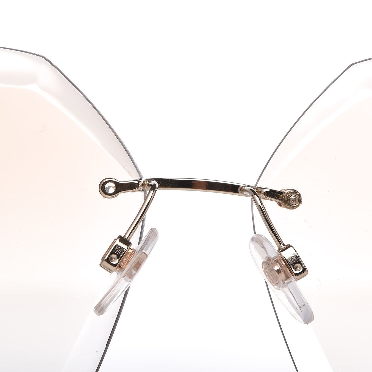Round Sunglasses 71181 Gold Brown