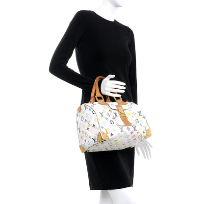Louis Vuitton Monogram Multicolor Speedy 30 White 2 of 15