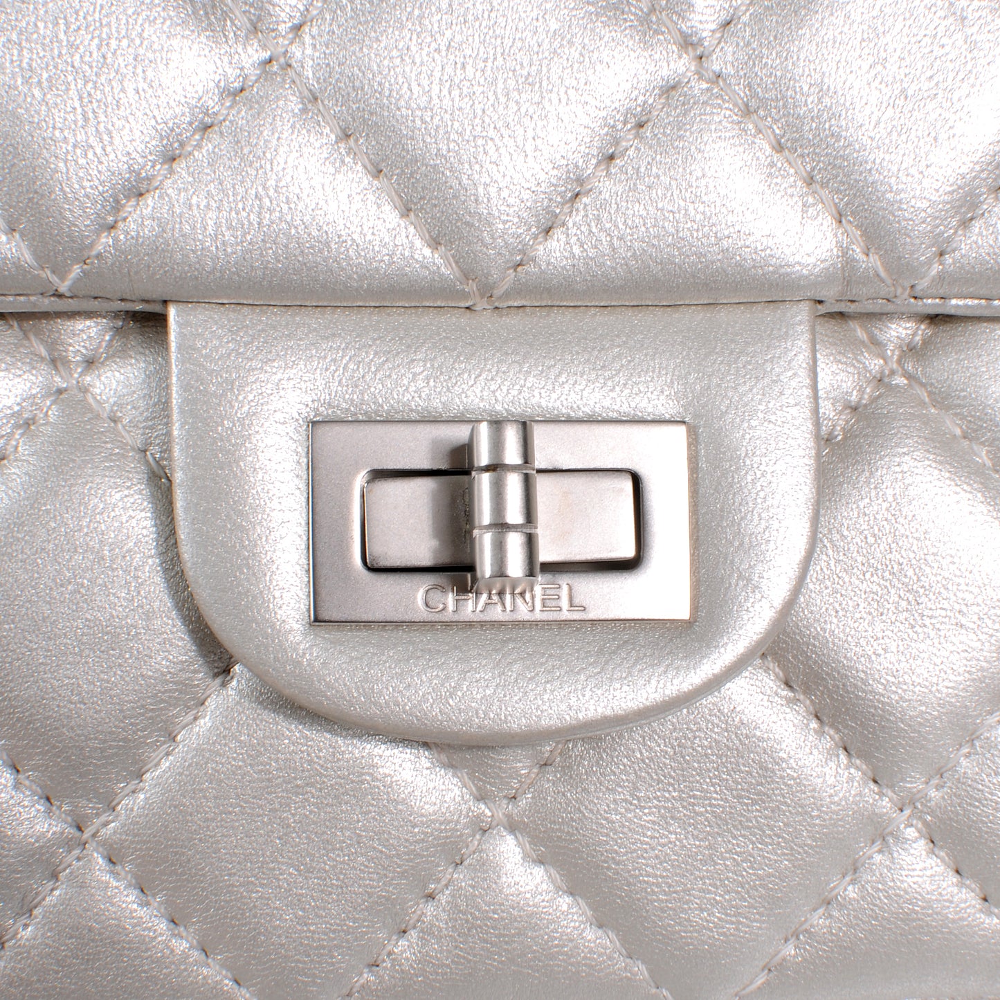Lambskin 2.55 Reissue 226 Flap Silver
