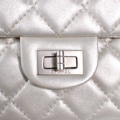 Chanel Lambskin 2.55 Reissue 226 Flap Silver 5 of 9