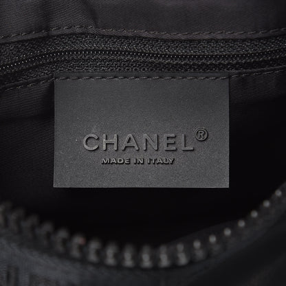 Chanel Rubber Nylon Mesh Small Sport Duffle Black 6 of 13