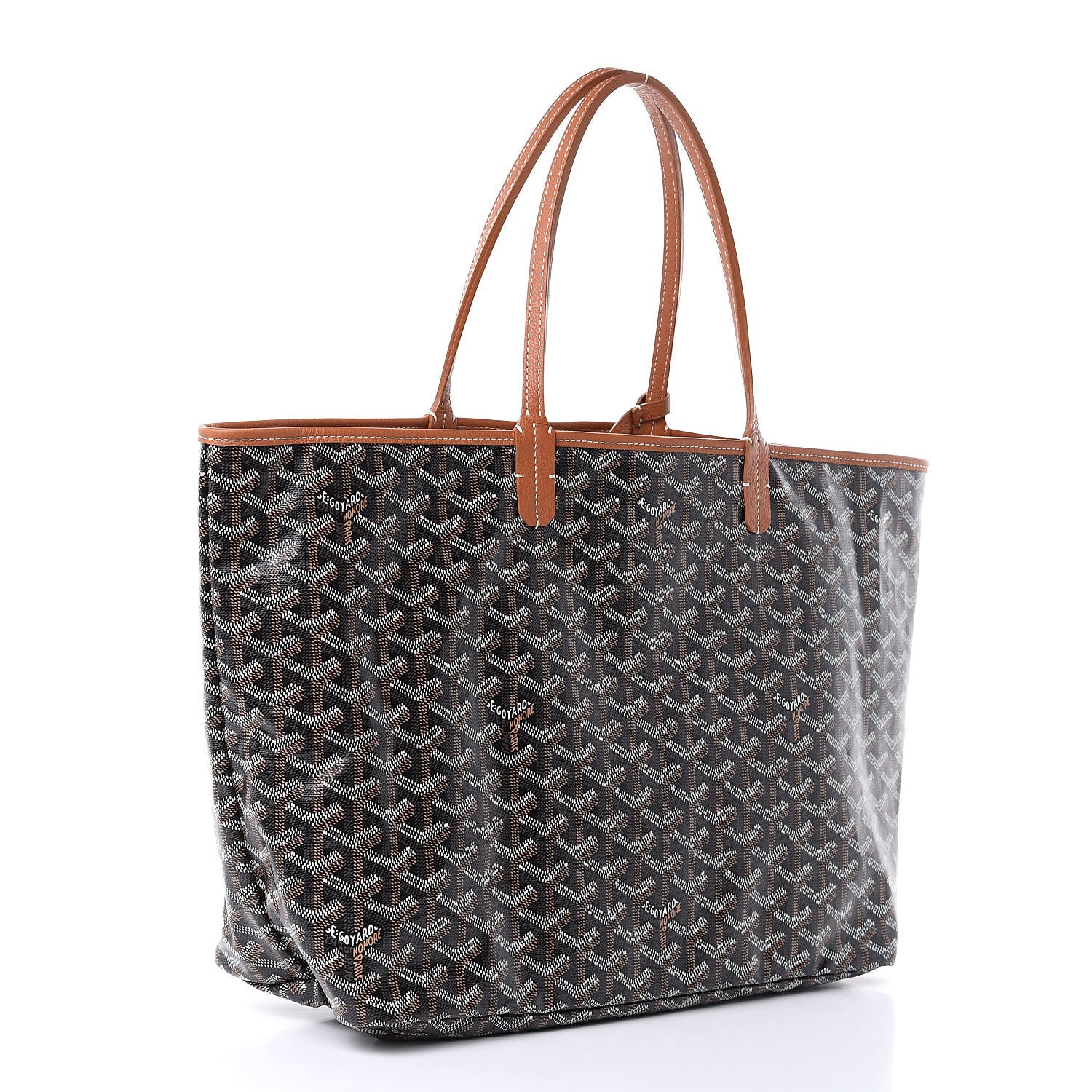 Goyard Goyardine Saint Louis PM Black Gold 3 of 8