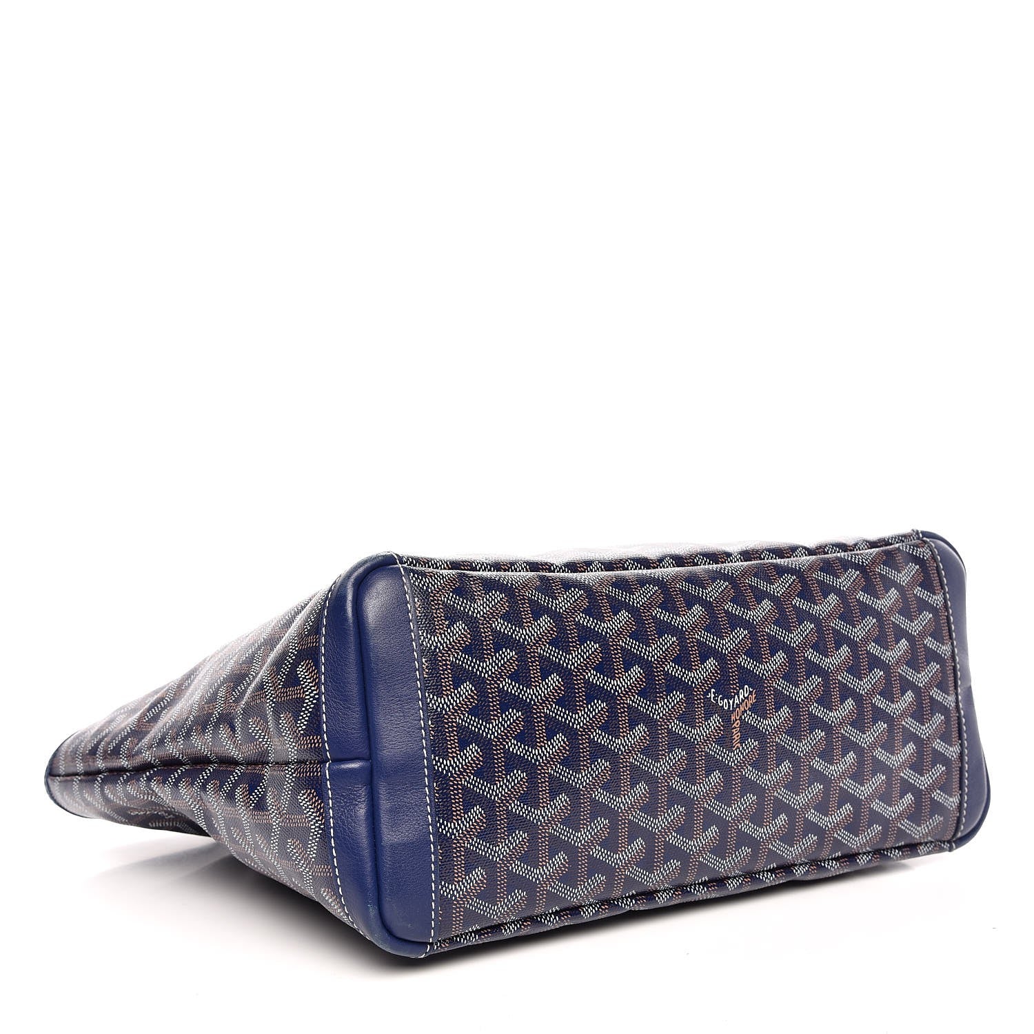Goyard Goyardine Artois PM Navy 4 of 12