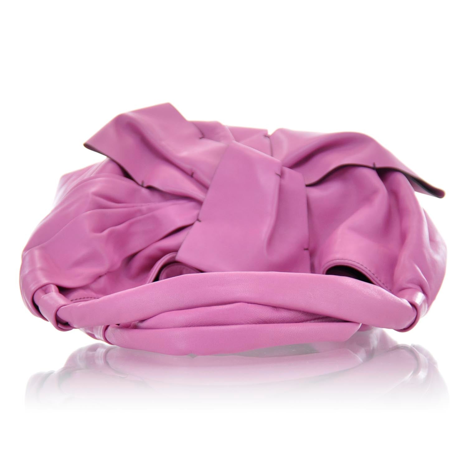Valentino Garavani Nappa Premier Bow Hobo Pink 3 of 9