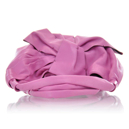 Valentino Garavani Nappa Premier Bow Hobo Pink 3 of 9