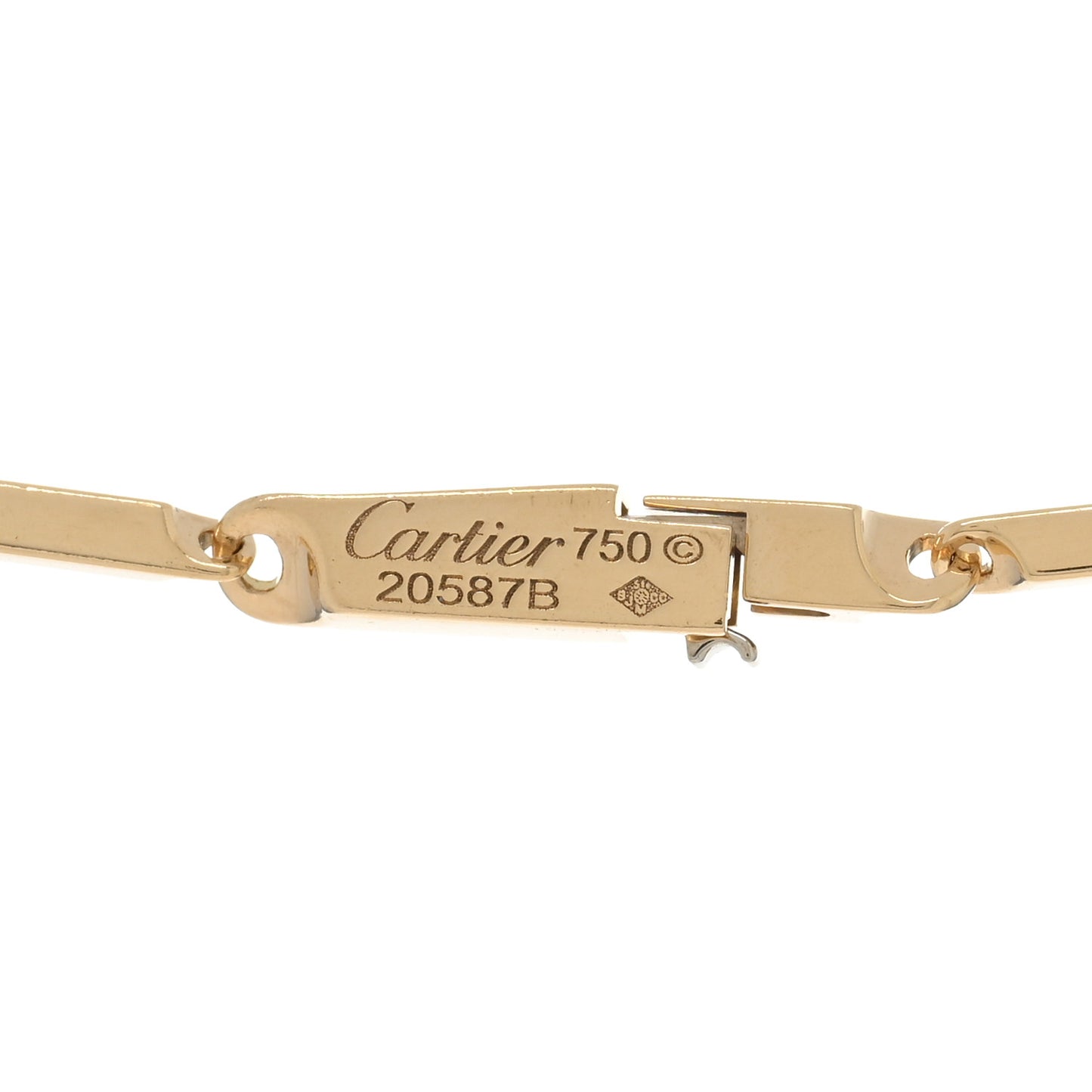18K Yellow Gold Diamond Onyx Emerald Black Lacquer Panthere De Cartier Necklace