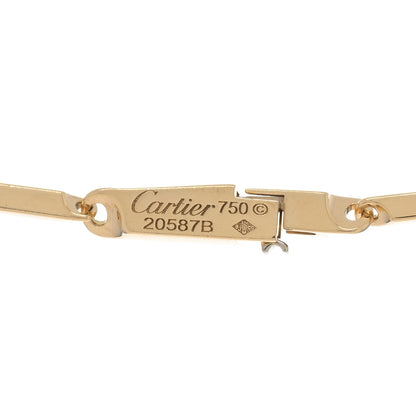 Cartier 18K Yellow Gold Diamond Onyx Emerald Black Lacquer Panthere De Cartier Necklace 4 of 4