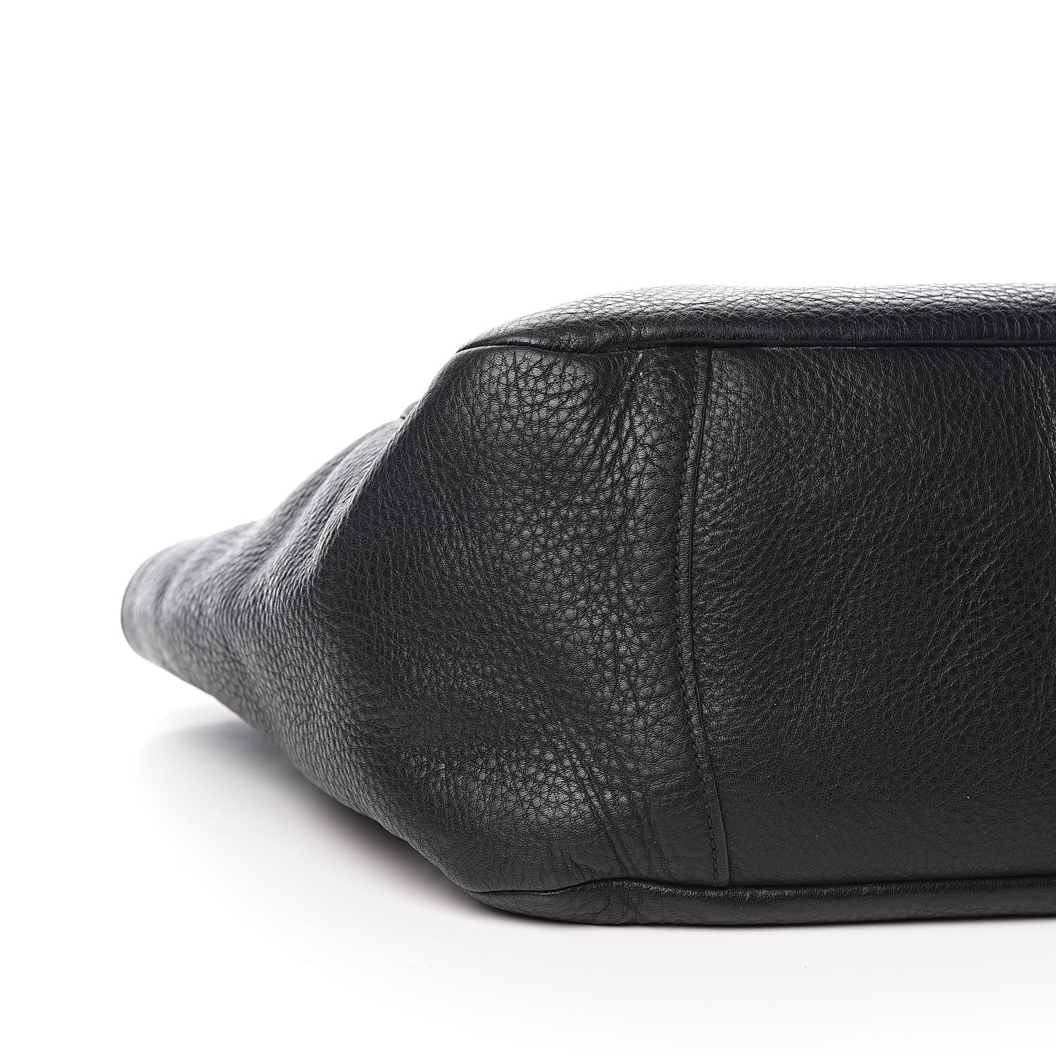 Prada Vitello Daino Shoulder Bag Black 9 of 15