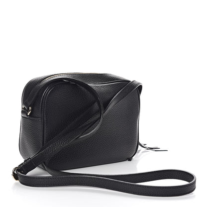 Gucci Pebbled Calfskin Small Soho Disco Bag Black 3 of 9