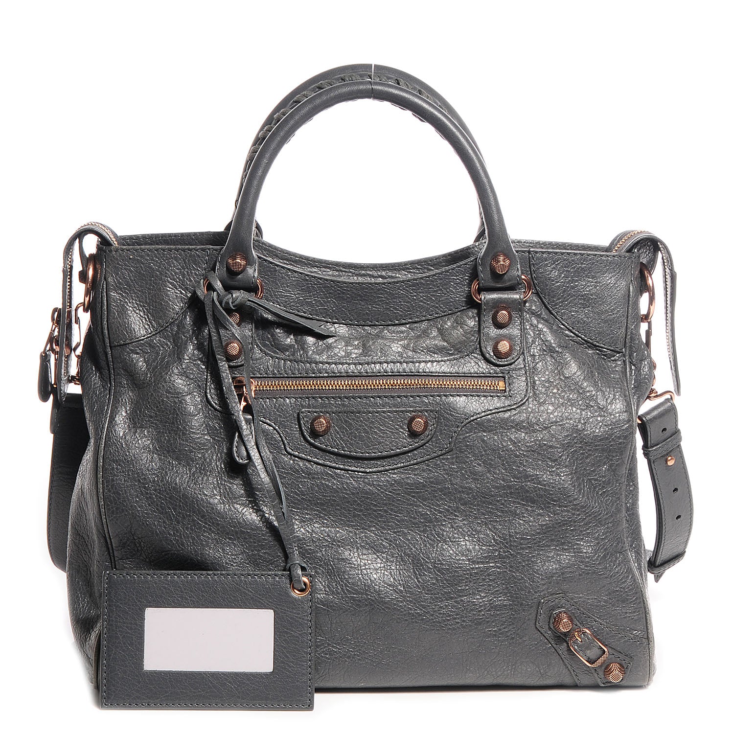 Balenciaga Agneau Giant 12 Rose Gold Hardware Velo Gris Tarmac 1 of 15